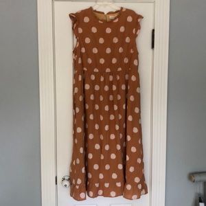 Roolee Gwendolyn Dot Dress. Size Medium. NWT.